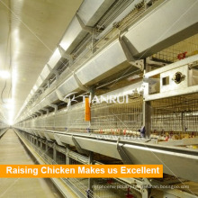 Pullet Chicken Cage With Automatic Raising Equipment